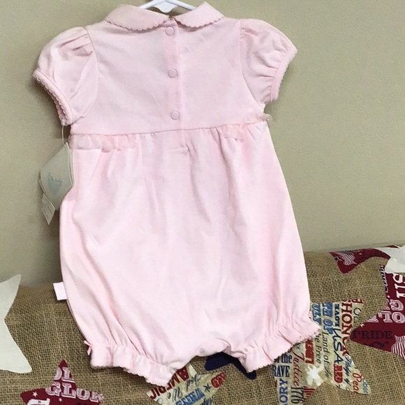 Let’sgo Baby Romper Outfit Pink Size 6M NEW - Picture 8 of 11